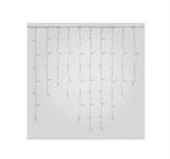 Гирлянда светодиодная "Бахрома" ULD-B2007-100/TTK WHITE IP44 2м 100LED бел. с эффектом мерцания соединяемая провод прозр. Uniel UL-00007209 1381523