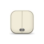 Выключатель 2-кл. 1п ОП 10А IP20 с подсветкой сл. кость IONICH 1426 538269