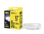 Лампа светодиодная T75 таблетка 12Вт 230В 6500К GX53 IEK LLE-T80-12-230-65-GX53 1309553