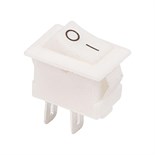 Выключатель клавишный 250В 3А (2с) ON-OFF бел. Micro (RWB-101) Rexant 36-2012 499592