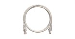 Патч-корд кат.5E (класс D) U/UTP 4 пары 24 AWG (7х0.205мм) 100МГц 2хRJ45 (8P8C) BC чистая медь LSZH нг(А)-HFLTx 1.5м сер. NIKOMAX NMC-PC4UD55B-015-C-GY 494283