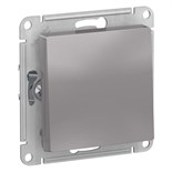 Выключатель 1-кл. СП AtlasDesign 10А IP20 (сх. 1) 10AX с самовозвратом механизм алюм. SE ATN000315 1240228