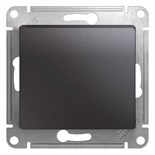 Выключатель 1-кл. СП Glossa 10А IP20 (сх. 1) 10AX механизм графит SE GSL001311 454397