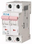 Выключатель автоматический модульный 2п C 2А 6кА PL7-C2/2-DC EATON 264896 303824
