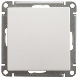 Переключатель проходной 1-кл. СП W59 10А IP20 10AX механизм бел. SE VS610-156-1-86 404585