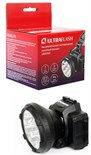 Фонарь аккумуляторный налобный LED5362 7LED 2 режима 220В пластик. черн. (бокс) Ultraflash 11256 321804