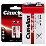 Элемент питания алкалиновый "крона" 6LR61 6LR61-BP1 (блист.1шт) Camelion 1655 197978