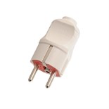 Вилка Accessories с заземл. UPS бел. LEZARD 715-0501-605 200673