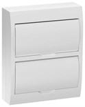 Корпус пластиковый ЩРН-П-24 бел. дверь IP41 GENERICA MKP13-N-24-41-K01-G 1852993