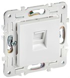 Розетка компьютерная RJ45 кат.5E SKANDY SK-K01W арктич. бел. IEK SK-K10-1-K01 1835965