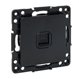 Розетка компьютерная 1-м Стокгольм RJ45 механизм черн. PROxima EKF EZK01-035-10 1396239