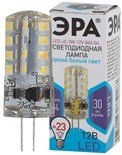 Лампа светодиодная LED-JC-3W-12V-840-G4 240лм ЭРА Б0033194 1297629