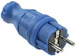 Вилка прямая ОМЕГА ВБп3-1-0м IP44 каучук син. IEK PKR01-016-2-K07 1252027