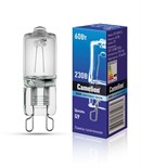 Лампа галогенная 60Вт капсула G9 3000К 240В прозр. Camelion 5555 329668