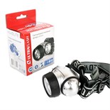 Фонарь налобный LED 5353 19LED 4 режима 3хR03 металлик Ultraflash 10262 321977