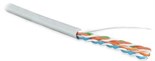 Кабель витая пара U/UTP кат.5E 4х2х24AWG solid LSZH нг(А)-HF UUTP4-C5E-S24-IN-LSZH-GY-305 сер. (м) Hyperline 42045 291294