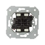 Переключатель проходной 2-кл. СП Simon 82 10А механизм Simon 75397-39 161890