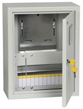 Корпус металлический ЩУРн-1/12 (395х310х165мм) IP31 TITAN IEK MKM25-N-12-31-ZO 43412