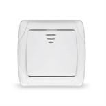 Выключатель 1-кл. СП Маргарита 10А IP20 с подсветкой бел. UNIVersal М0121 84915