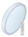 Светильник светодиодный PREMIUM SAPHIR 75Вт 230В 3000-6500К 6000лм IP40 495х115мм настенно-потолоч. управляемый с пультом ДУ КОСМОС KSSaph75W 1851203