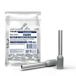 Наконечник штыревой втулочный изолированный НШВИ 0.75-12 TOKOV ELECTRIC TKE-NSVI-0.75-12-C06/100 1800972