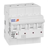 Выключатель автоматический модульный OptiDin BM63-4C63-4.5-УХЛ3 КЭАЗ 326827 1671078