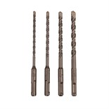 Набор буров по бетону 5-6-8-10х160мм 4шт пластик. коробка SDS PLUS Kranz KR-91-0405 1548131