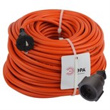 Удлинитель-шнур 1х50м без заземл. 16А IP20 UPx-1-2х1.5-50m ПВС 2х1.5 (бухта) Эра Б0046809 1438241