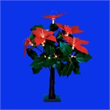 Дерево LED ULD-T2850-020/SNA/3AA WARM WHITE IP20 XMAS STAR Рождественская звезда 3АА (не в/к) 20х50см. 20 диодов тепл. белый. Uniel UL-00007286 1381570