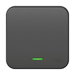 Выключатель 1-кл. ОП Blanca 10А IP20 (сх. 1) 250В с подсветкой с изолир. пластиной антрацит SE BLNVA101116 1210623
