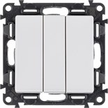 Выключатель 3-кл. СП Valena Life 10А IP20 250В 10AX с лицев. панелью винтов. зажимы механизм бел. Leg 752403 413957