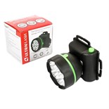 Фонарь налобный 909LED7 (7LED 1 режим; 3хR6 черн.) Ultraflash 11782 321817
