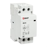 Контактор модульный КМ 25А 2NО (2 мод.) EKF km-2-25-20 276244