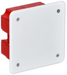 Коробка распаячная СП 92х92х45 IP20 КМ41001 (с саморезами с крышкой) IEK UKT11-092-092-040 223179