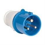 Вилка переносная 023 32А 2P+PE 220В IP44 EKF ps-023-32-220 126628