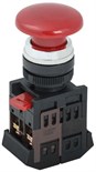 Кнопка "Грибок" AEA-22 d22мм 1з+1р красн. IEK BBG30-AEA-K04 31845