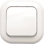 Выключатель 1-кл. 1п 2мод. СП Валентина 6А IP20 С16-040 бел. Кунцево 7643 4940