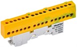 Шина PE "земля" изол. на универс. держ. 6х9-16-ЖЗ TEKFOR IEK TF-NN10-16-KL-K52 1853115