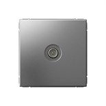 Розетка телевизионная оконечная TV ArtGallery 1дБ механизм сталь SE GAL000991 1823456