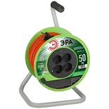 Удлинитель на катушке 4х50м без заземл. RP-4-2x1.5-50m ПВС 2х1.5 Эра Б0059784 1811240