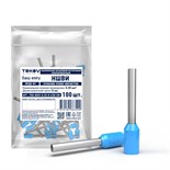 Наконечник штыревой втулочный изолированный НШВИ 0.25-8 TOKOV ELECTRIC TKE-NSVI-0.25-8-C28/100 1800968