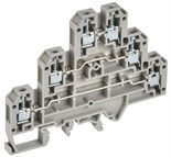 Колодка клеммная CTS-ML 3 ур. 2.5кв.мм сер. IEK YCT13-00-3-K03-002 1789919