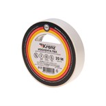 Изолента ПВХ 0.13х15мм 20м бел. Kranz KR-09-2601 1692329