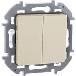 Выключатель 2-кл. Inspiria 10А IP20 250В 10AX механизм сл. кость Leg 673621 1445132