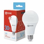 Лампа светодиодная LED-A70-VC 30Вт грушевидная 6500К холод. бел. E27 2850лм 230В IN HOME 4690612024165 563722