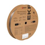 Трубка термоусадочная ТУТ нг 40/20 черн. (уп.50м) EKF tut-40-b 547851