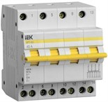 Выключатель-разъединитель трехпозиционный 4п ВРТ-63 40А IEK MPR10-4-040 1233263