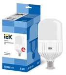 Лампа светодиодная HP 50Вт 230В 6500К E40 IEK LLE-HP-50-230-65-E40 479691
