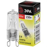 Лампа галогенная G9-JCD-60-230V-Cl 60Вт капсула G9 230В Эра C0027370 416092