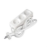 Удлинитель 3х1.5м без заземл. 10А IP20 2.2кВт ПВС Союз 481S-1301 333337